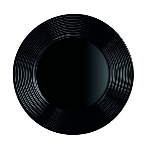Assiette Plate Noire 25cm