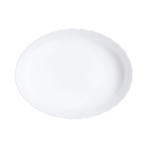 Plat De Cuisson Blanc 22,3 X 17 Cm Smart Cuisine Trianon