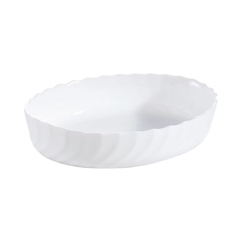 Plat De Cuisson Blanc 22,3 X 17 Cm Smart Cuisine Trianon