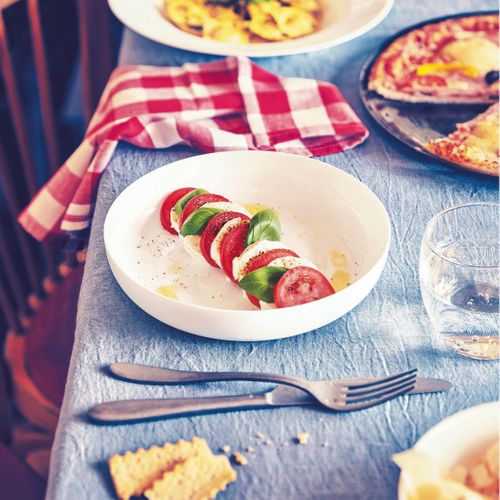 Assiette à Couscous Blanche 21cm