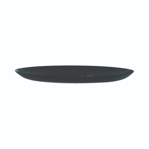 Assiette Plate Noire 25 Cm
