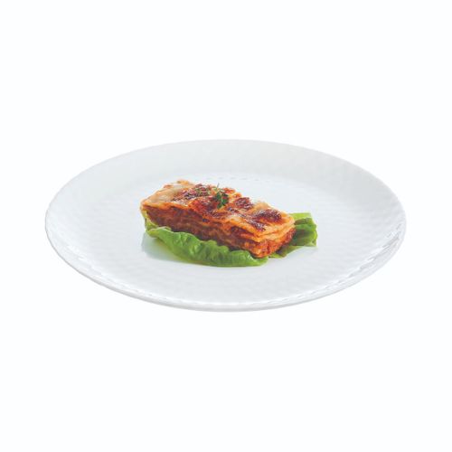 Assiette Plate Blanche 25 Cm