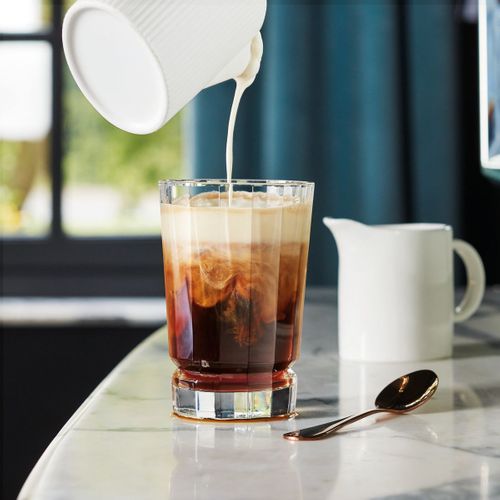 6 Verres à Eau, Jus Et Soda 36cl Macassar - Cristal D'arques - Kwarx Au Design Vintage