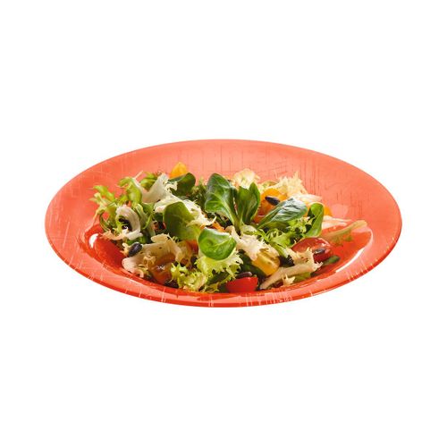 Assiette Creuse Orange 21,5 Cm