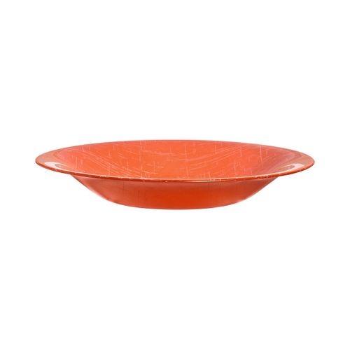 Assiette Creuse Orange 21,5 Cm