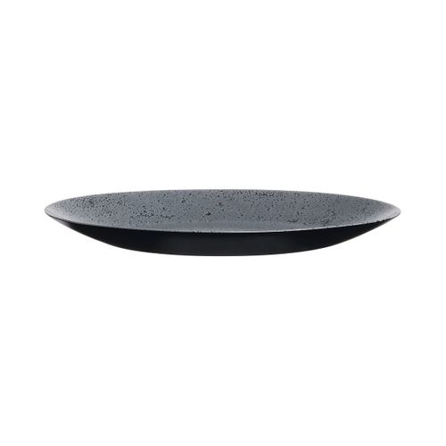 Assiette Plate Noire 25 Cm