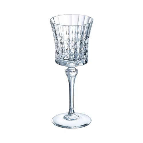 4 Verres à Pied 19 Cl Lady Diamond - Cristal D'arques