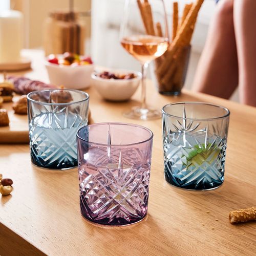 4 Verres à Eau Mauves 30 Cl Salzburg Color