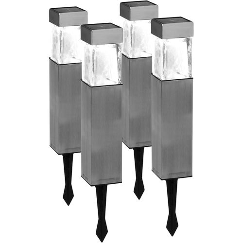 Lot De 4 Bornes Solaires LED 5 Lumens - Gl004np4du
