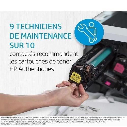Cartouche De Toner  305a (ce410a) Noir Pour Imprimantes Laserjet Pro 300/400 - Capacité 2200 Pages