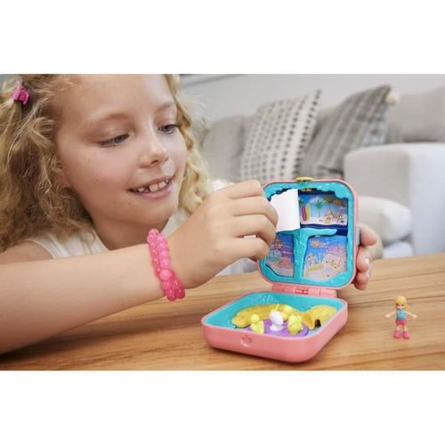 La Grotte De La Sirene Polly - Coffret Incluant Une Mini-figurine 2,5 Cm