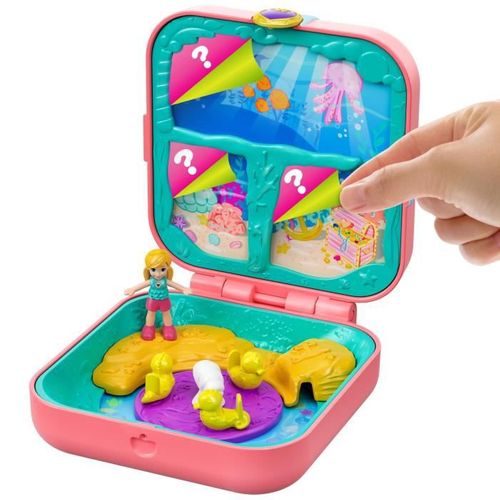 La Grotte De La Sirene Polly - Coffret Incluant Une Mini-figurine 2,5 Cm