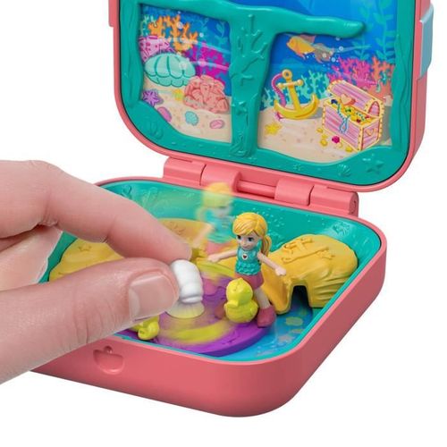 La Grotte De La Sirene Polly - Coffret Incluant Une Mini-figurine 2,5 Cm