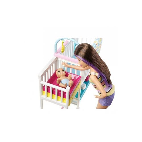 Playset Barbie Skipper La Chambre Des Jumeaux Mattel