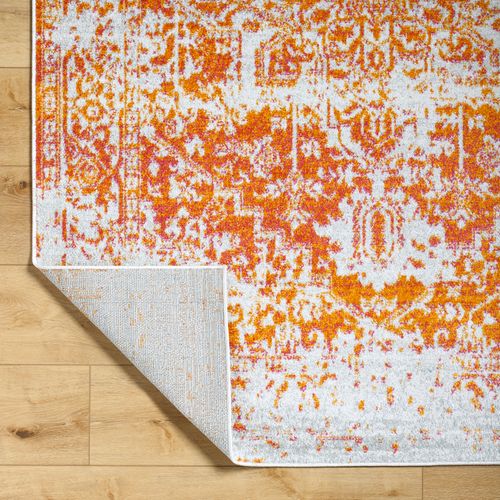 Tapis Vintage Oriental Orange/blanc 120x170 Cm Juliette