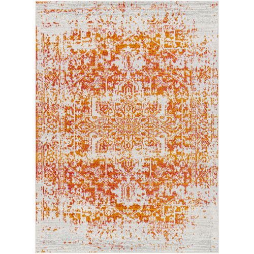 Tapis Vintage Oriental Orange/blanc 120x170 Cm Juliette