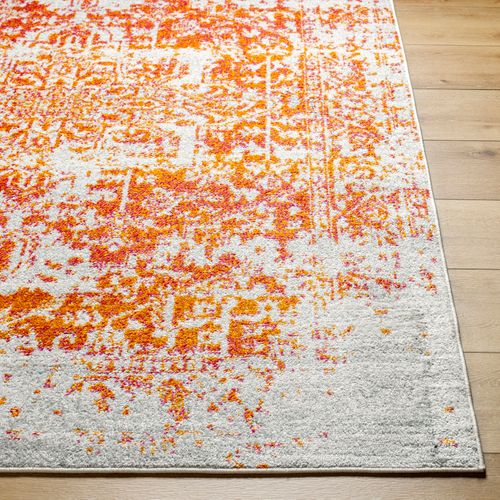 Tapis Vintage Oriental Orange/blanc 120x170 Cm Juliette