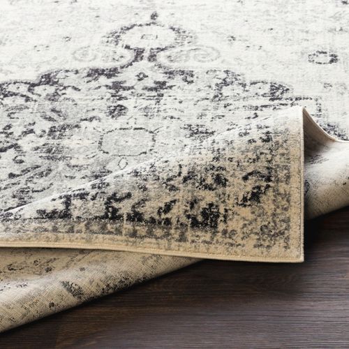 Tapis Vintage Oriental Gris/noir 120x170 Cm Lou