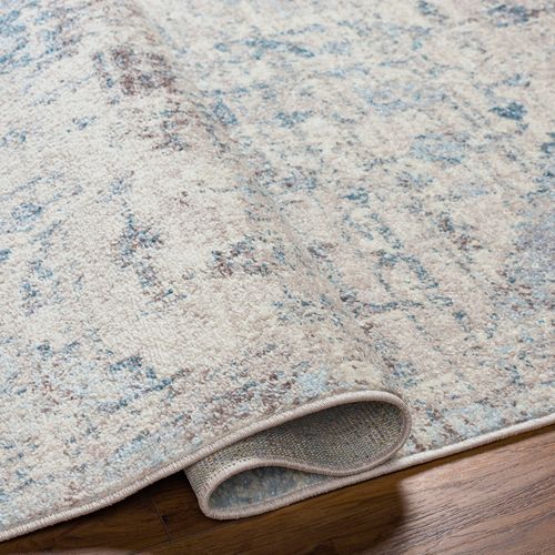 Tapis Vintage Oriental Ivoire/bleu 200x275 Cm Lya