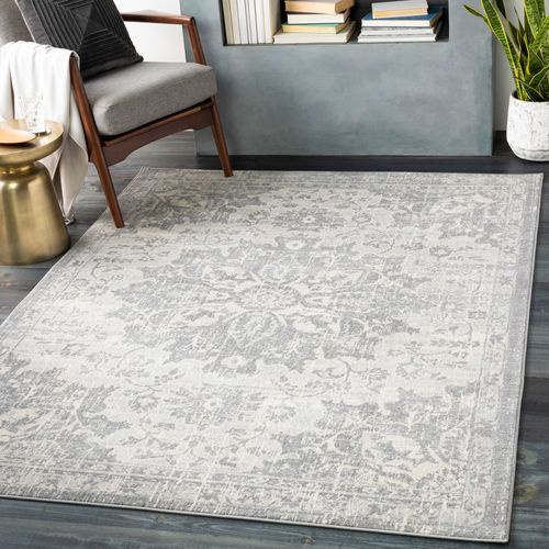 Tapis Vintage Oriental Gris/ivoire 160x220 Cm Sage