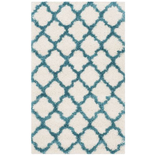 Tapis Enfants Shag 91 X 152 Cm Shag Ruth Bleu