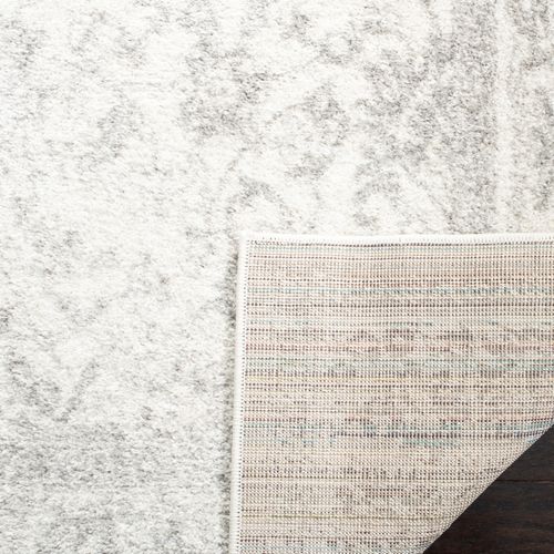 Tapis Adirondack 76 X 305 Cm Vintage Patiné Lucinda Ivoire / Argent