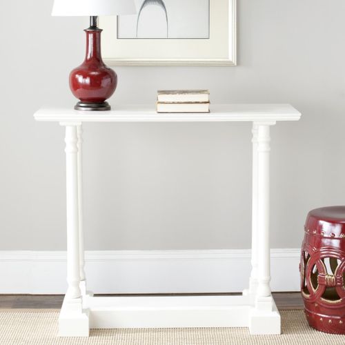 Consoles Elvia Blanc Bois De Pin 96 X 40 X 81 Cm