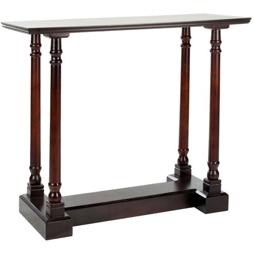 Console Elvia Rouge Bois De Pin 96 X 40 X 81
