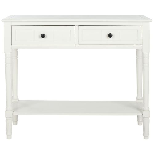 Console Margarite Blanc Bois De Pin 91 X 35 X 75 Cm