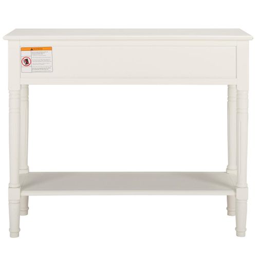 Console Margarite Blanc Bois De Pin 91 X 35 X 75 Cm
