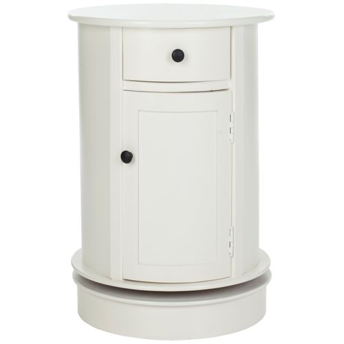 Tiroirs Antonina Blanc Bois De Pin 45 X 45 X 66 Cm