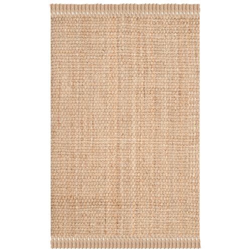 Tapis Fibre Naturelle 91 X 152 Cm Fibre Naturelle Como Beige