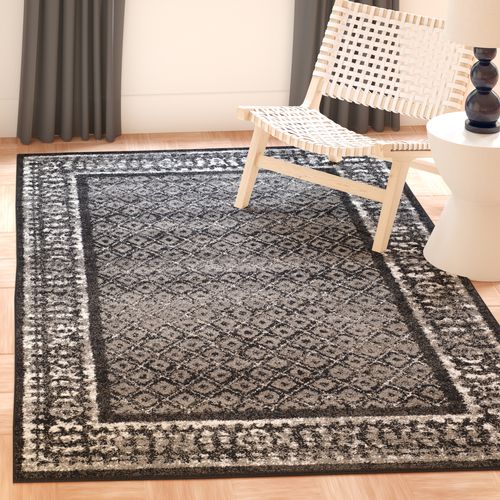 Tapis Adirondack 122 X 183 Cm Contemporain Royce Noir