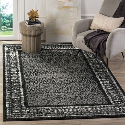 Tapis Adirondack 122 X 183 Cm Contemporain Royce Noir