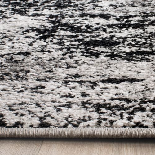 Tapis Adirondack 76 X 244 Cm Abstrait Moderne Angelyna Gris