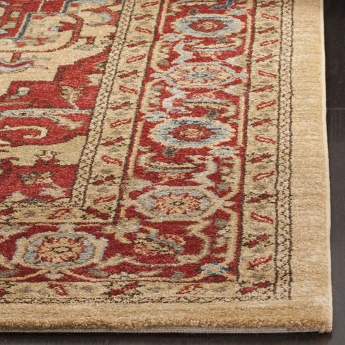 Tapis Mahal 91 X 152 Cm Traditionnel Julianna Rouge