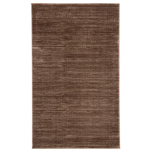 Tapis Vision 122 X 183 Cm Solide Et Tonale Valentine Marron