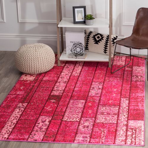 Tapis Monaco 155 X 231 Cm Bohème Chic Effi Rose