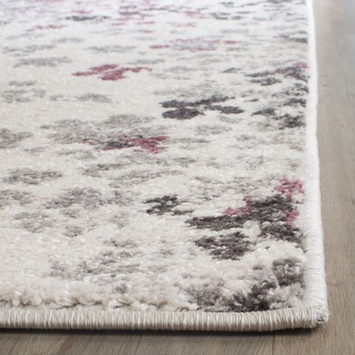Tapis Adirondack 76 X 244 Cm Floral Contemporain Alyssa Violet