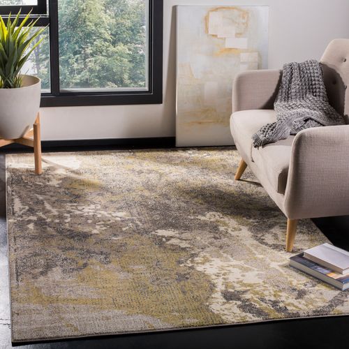 Tapis Monaco 155 X 231 Cm Bohème Chic Frieda Gris
