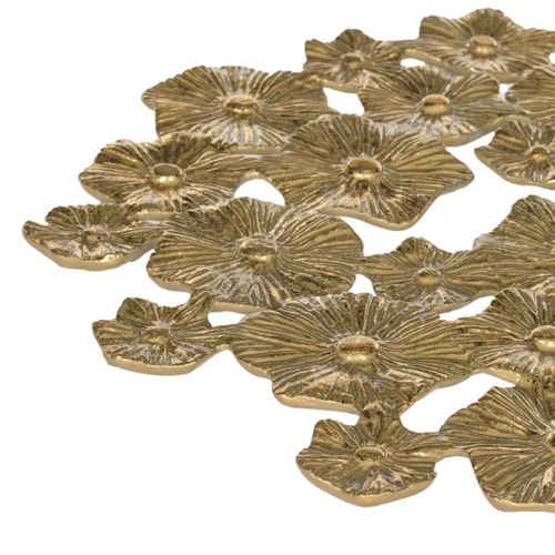 Table D'appoint Aurilla Or Aluminium 49 X 49 X 53 Cm