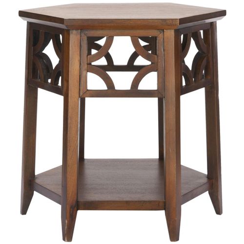 Table D'appoint Manilla Neutre Bois Bayur 46 X 46 X 46 Cm
