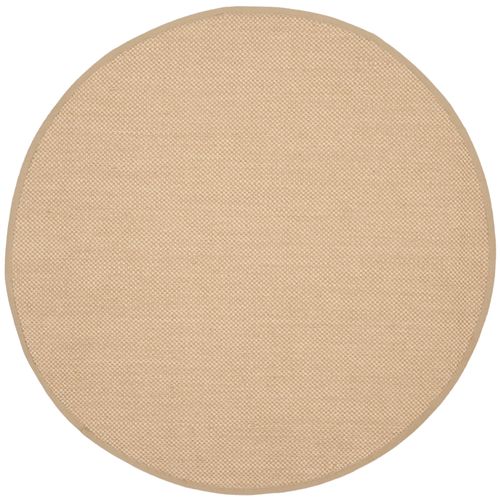 Tapis Natural Fiber 183 X 183 Cm Fibre Naturelle Cinzia Maize / Linen
