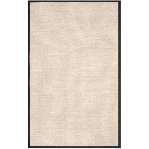 Tapis Natural Fiber 152 X 244 Cm Fibre Naturelle Cass Marble / Black