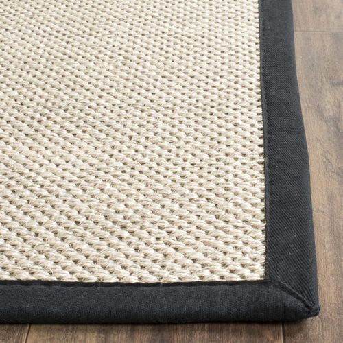 Tapis Natural Fiber 274 X 366 Cm Fibre Naturelle Cass Noir