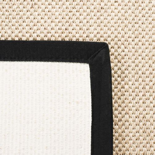 Tapis Natural Fiber 274 X 366 Cm Fibre Naturelle Cass Noir