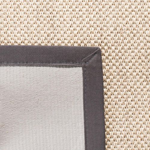 Tapis Natural Fiber 274 X 366 Cm Fibre Naturelle Cass Gris Foncé