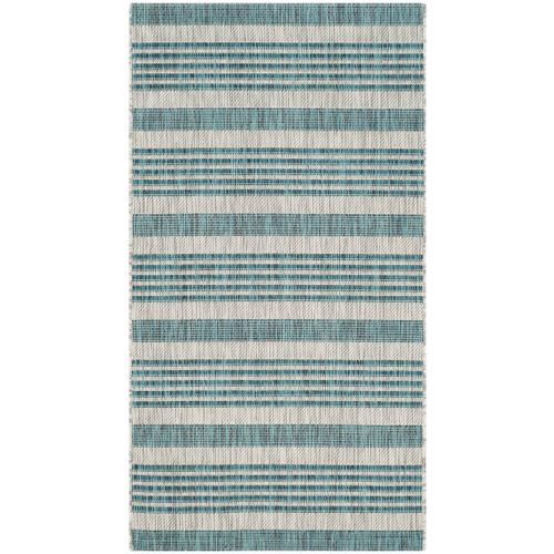 Tapis Cour 79 X 152 Cm Contemporain Wilshire Bleu