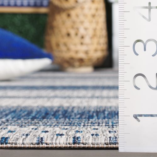 Tapis Cour 160 X 231 Cm Contemporain Odessa Bleu