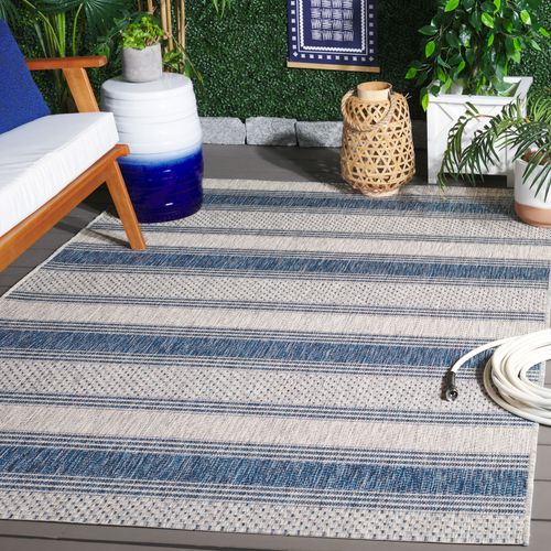 Tapis Cour 160 X 231 Cm Contemporain Odessa Bleu